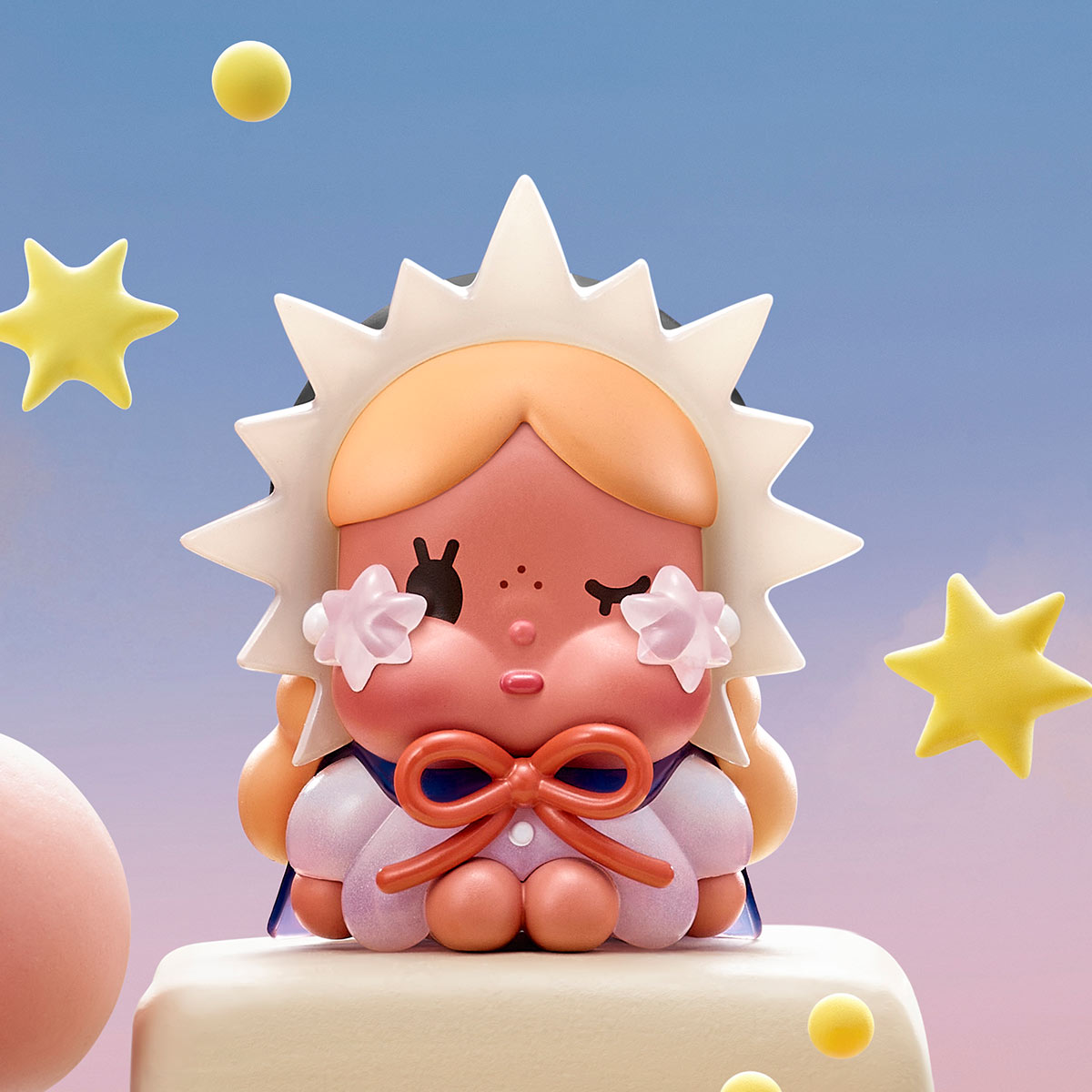 CRYBABY CRYING TO THE MOON-SITTING SERIES FIGURES