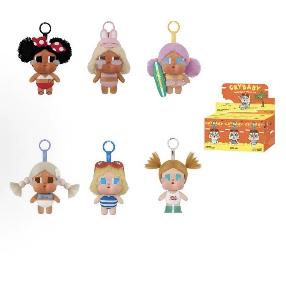 CRYBABY Vacation Mode On Series-Vinyl Plush Blind Box(Pre-sale)