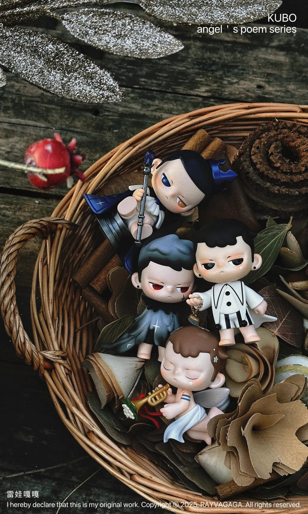 KUBO Angel's poem series figures blind box