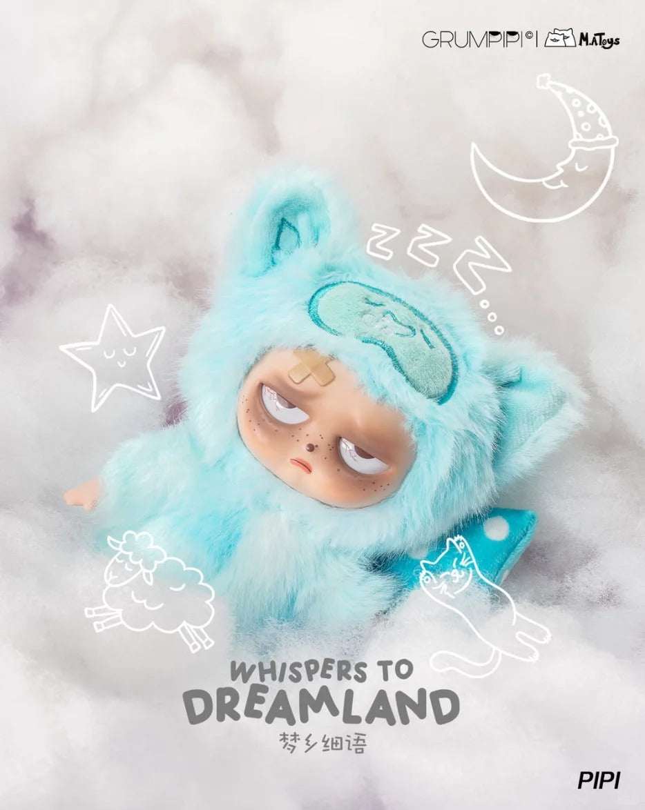 GRUMPIPI Whispers to Dreamland vinyl face plush blindbox