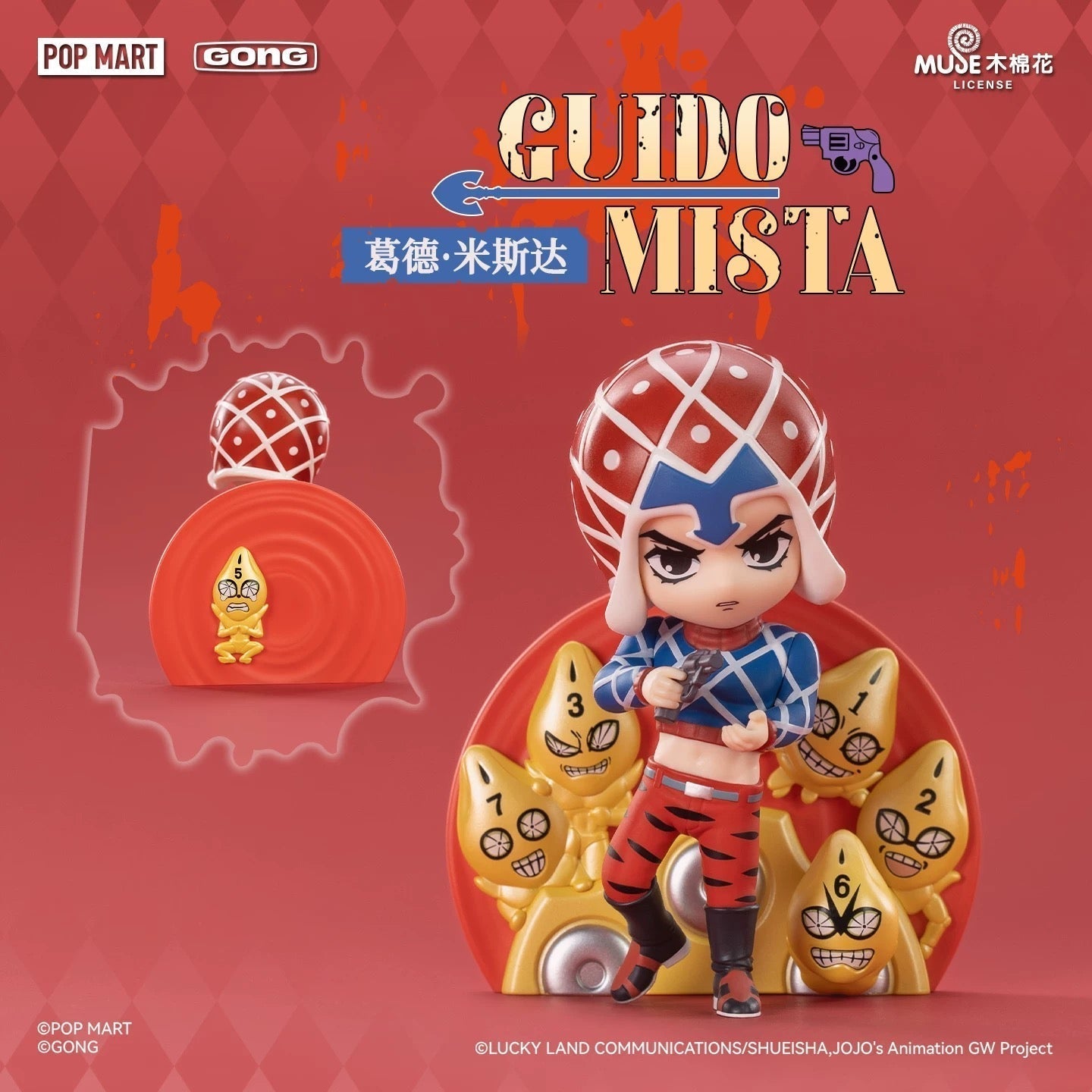 JoJo's Bizarre Adventure Golden Wind Series Figures