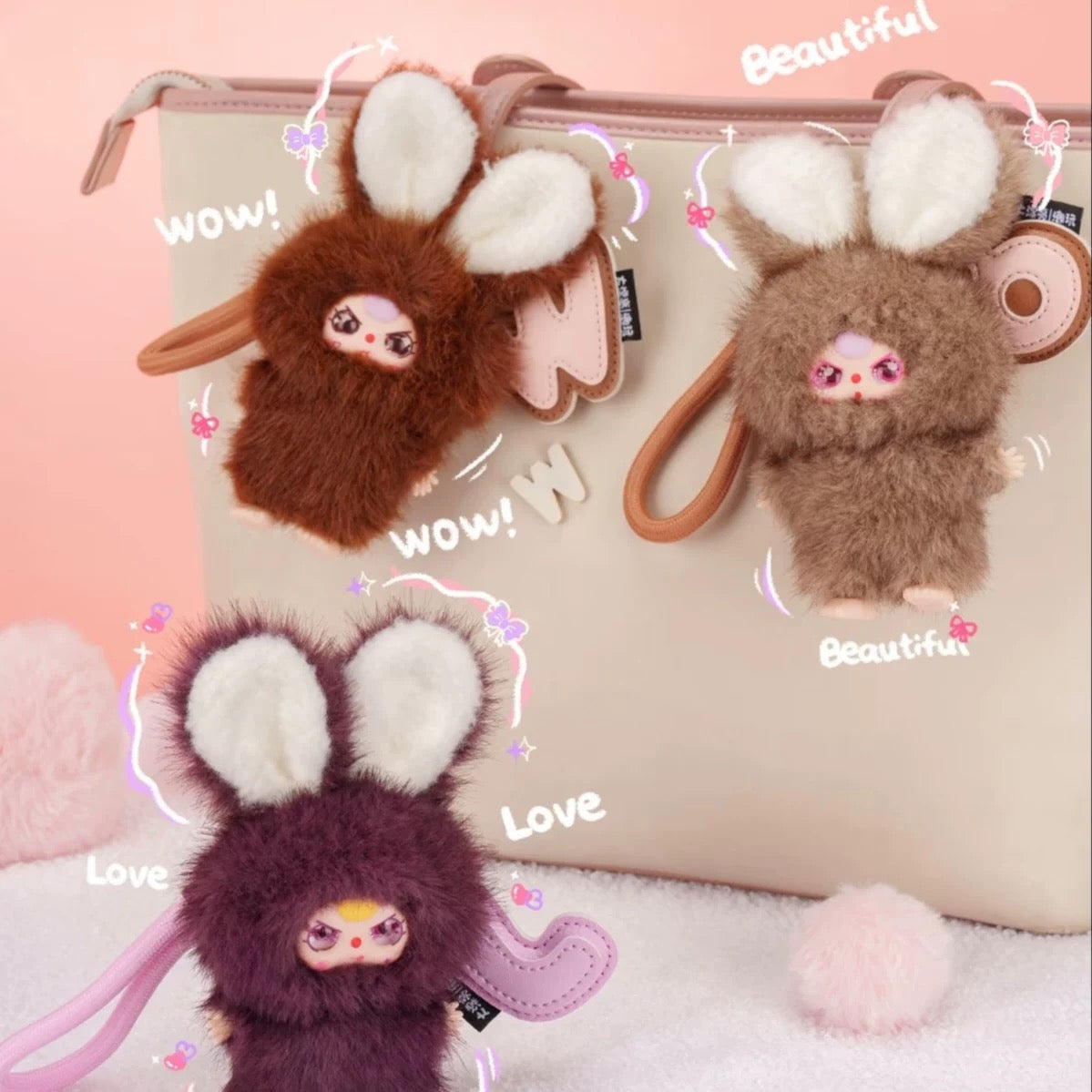 Baby Three- Super Mini Bunny Surprise Plush Series Blind Box