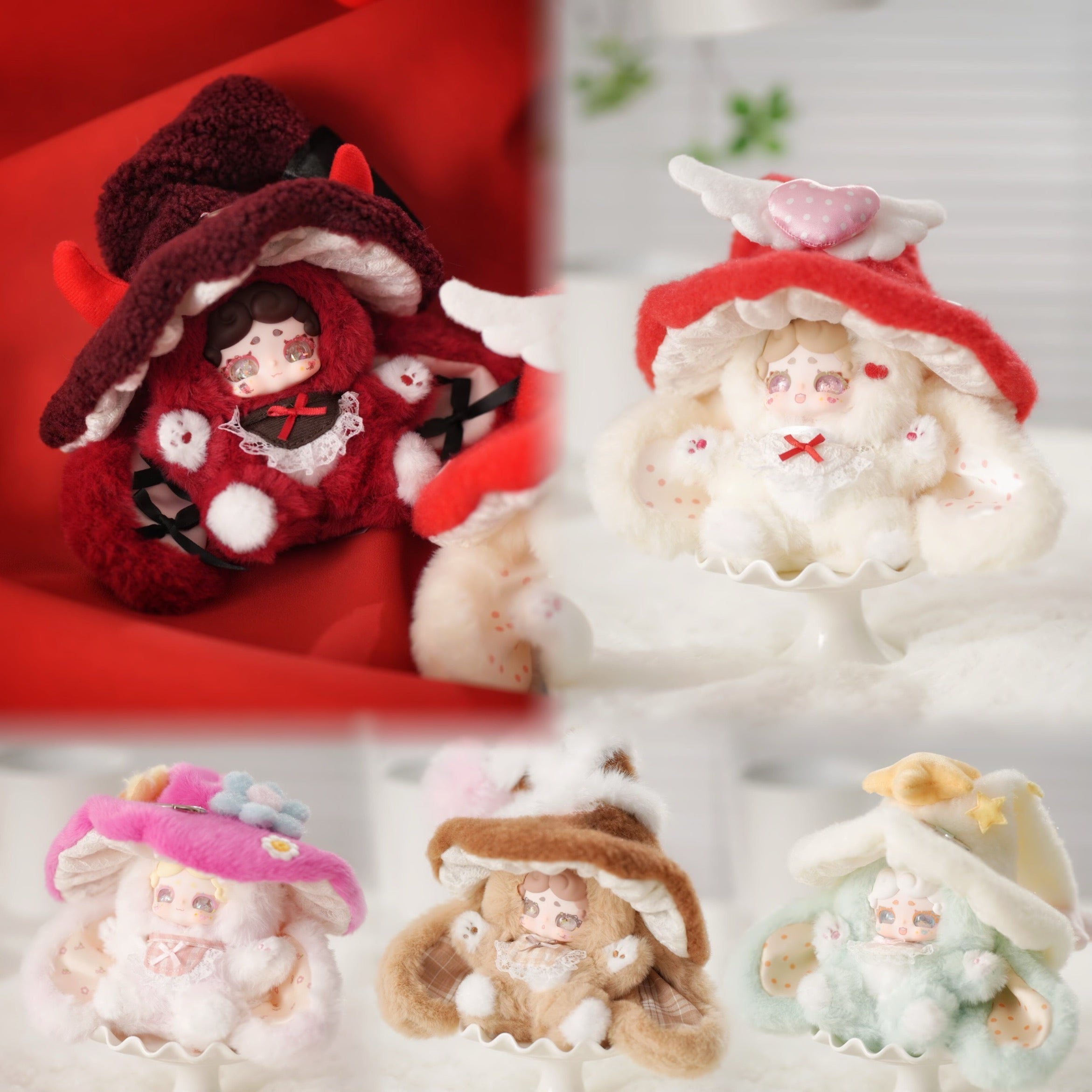 Lucky Deernai V4-Witch's Letter Series Plush Pendant Blind Box